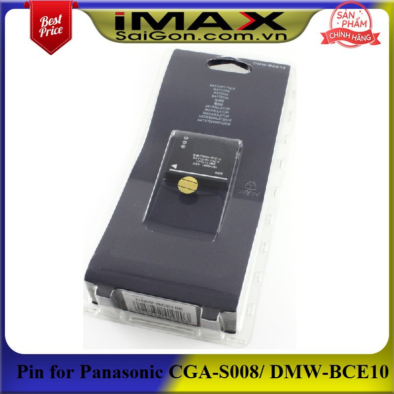 Pin sạc máy ảnh Panasonic CGA-S008/ DMW-BCE10