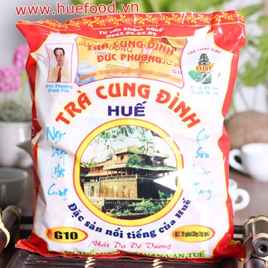 TRÀ THANH NHIỆT CUNG ĐÌNH HUẾ G10 500 GRAM - GIÚP THANH NHIỆT VÀ AN THÀN - THÍCH HỢP CHO NGƯỜI STRESS VÀ MẤT NGỦ