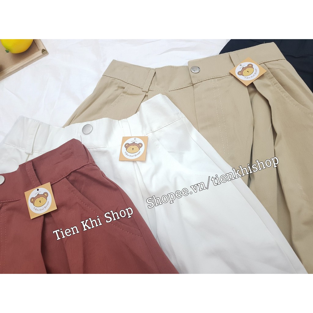 Có hình thật - Chân váy dài kaki trơn | BigBuy360 - bigbuy360.vn