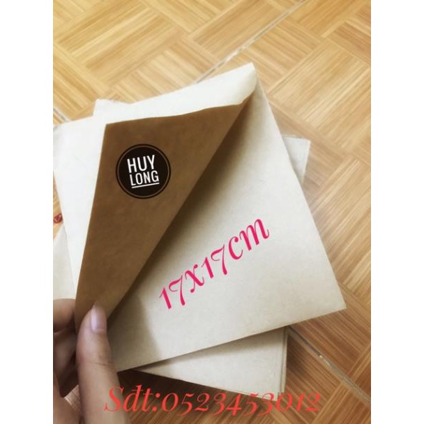 200 Túi Doner Kebab 17x17cm