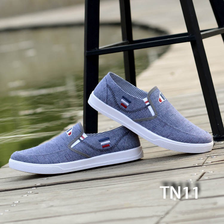 [ GÍA HỦY DIỆT ] Giày Sneaker Nam Kiểu Dáng Thể Thao Năng Động - Màu Xanh Navy - TN11 | BigBuy360 - bigbuy360.vn