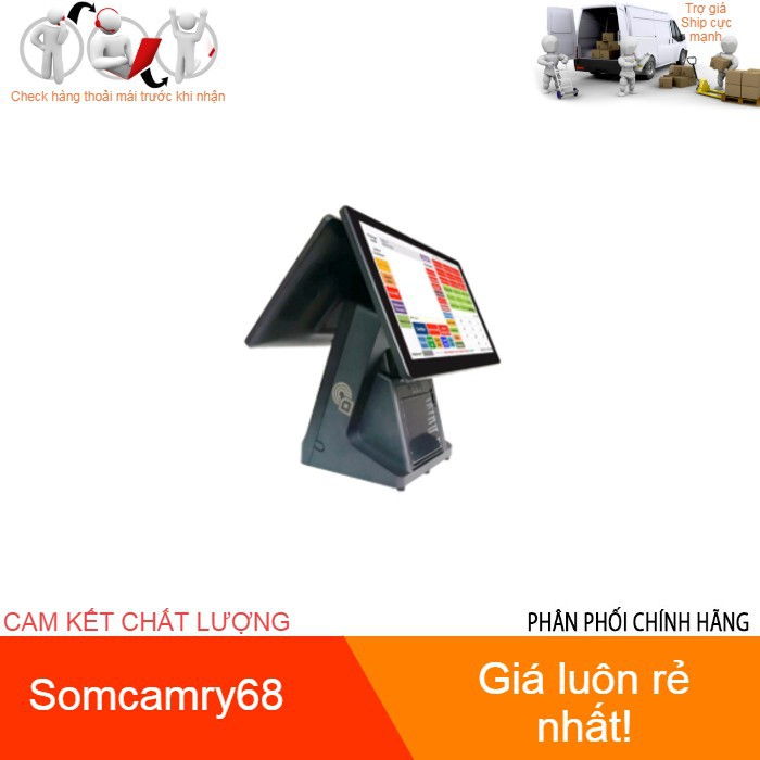 Máy bán hàng cảm ứng TYSSO 1515SP (i3, Máy in K80)