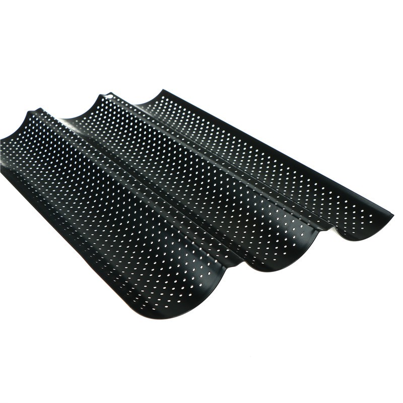 Khuôn Nướng Bánh Mì Pháp Bằng Thép Carbon Chống Dính