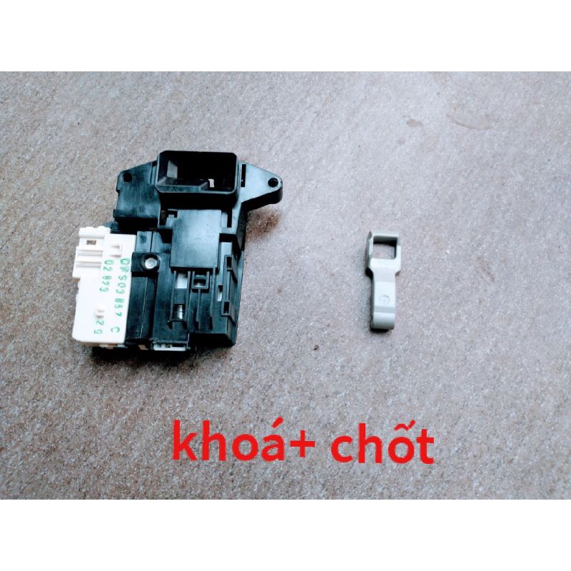Khoá+ chốt cửa máy giặt lg