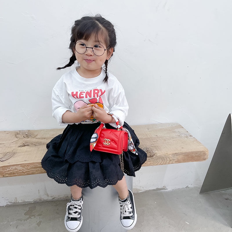 Túi Đeo Chéo Đính Ngọc Trai Thời Trang Cho Bé Gái