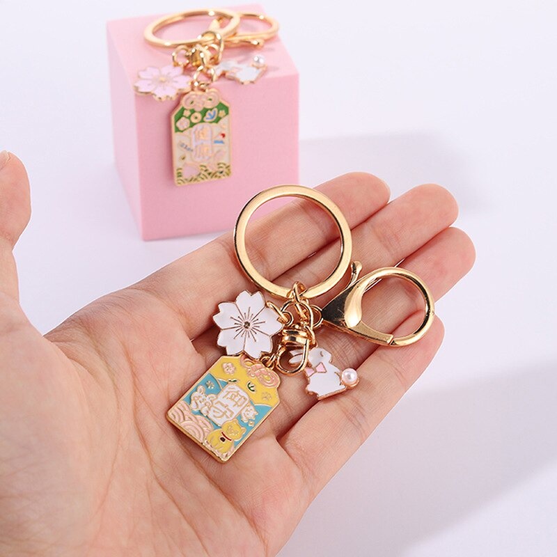 [20 MẪU] Móc khóa túi phước Omamori Nhật Bản - GSK143