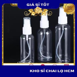 Chai Xịt Phun Sương ❤ Chai xịt phun sương 50ml,100ml,30ml,20ml ,  lọ chiết nước hoa , phụ kiện du lịch