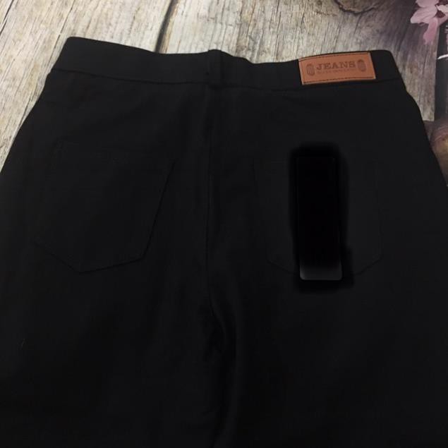 [XẢ KHO] ‼‼Quần Legging Khóa Kéo Có 1 Khuy - Bigsize 75kg