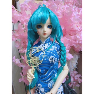 Sườn xám búp bê bjd 1/3