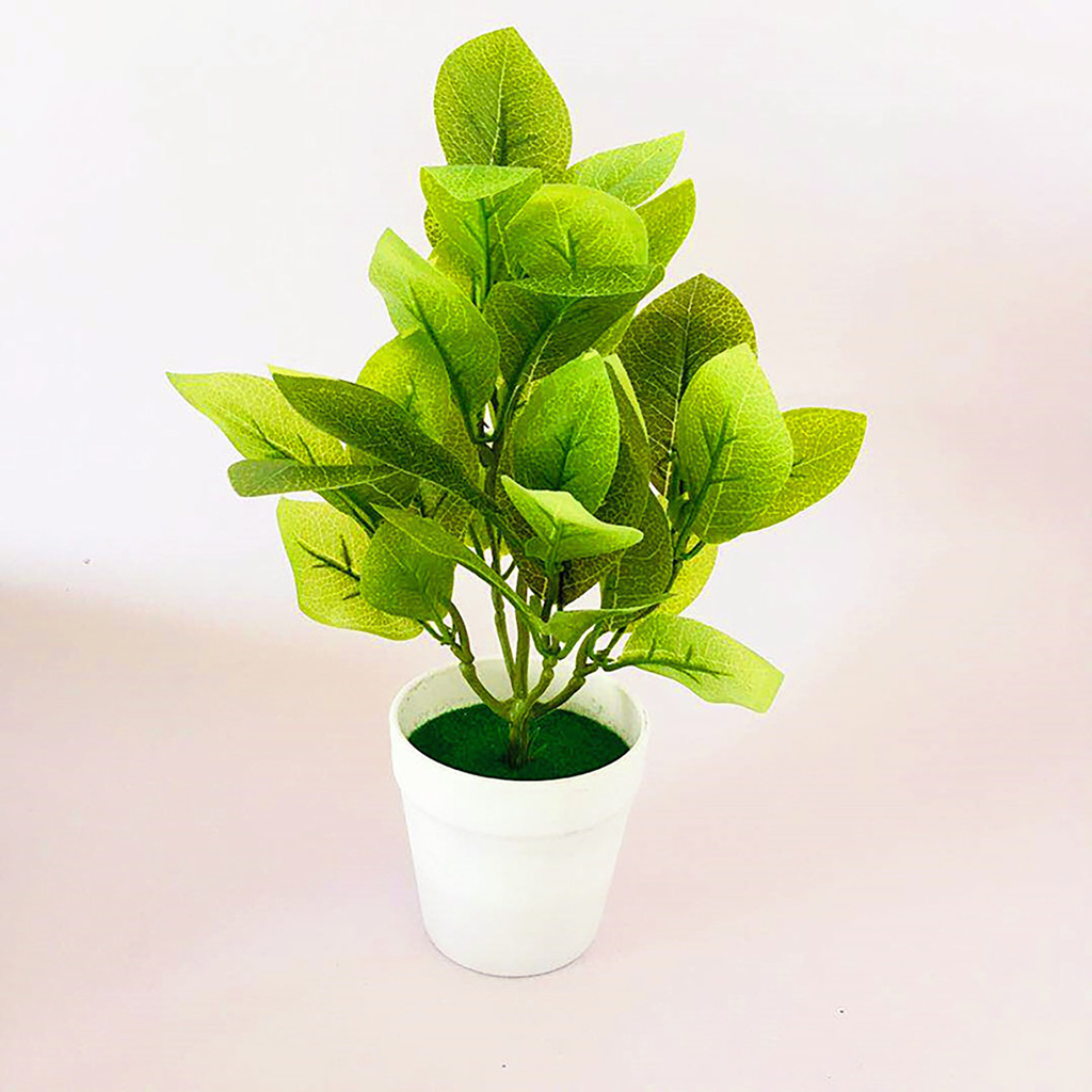 Chậu cây cảnh giả trang trí để bàn