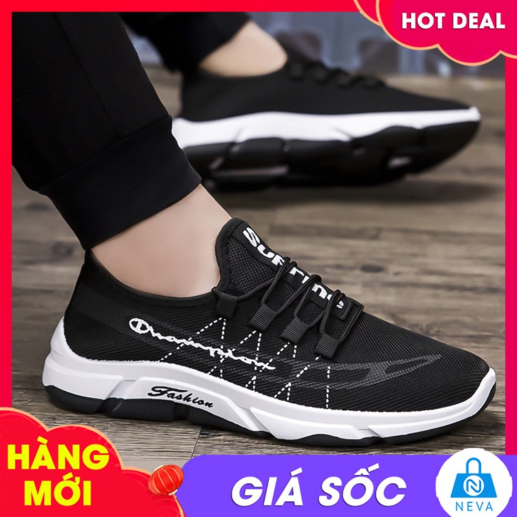 (NEW) Giày Sneaker Nam Vải Lưới Thoáng Khí Năng Động NEVA2566 | BigBuy360 - bigbuy360.vn