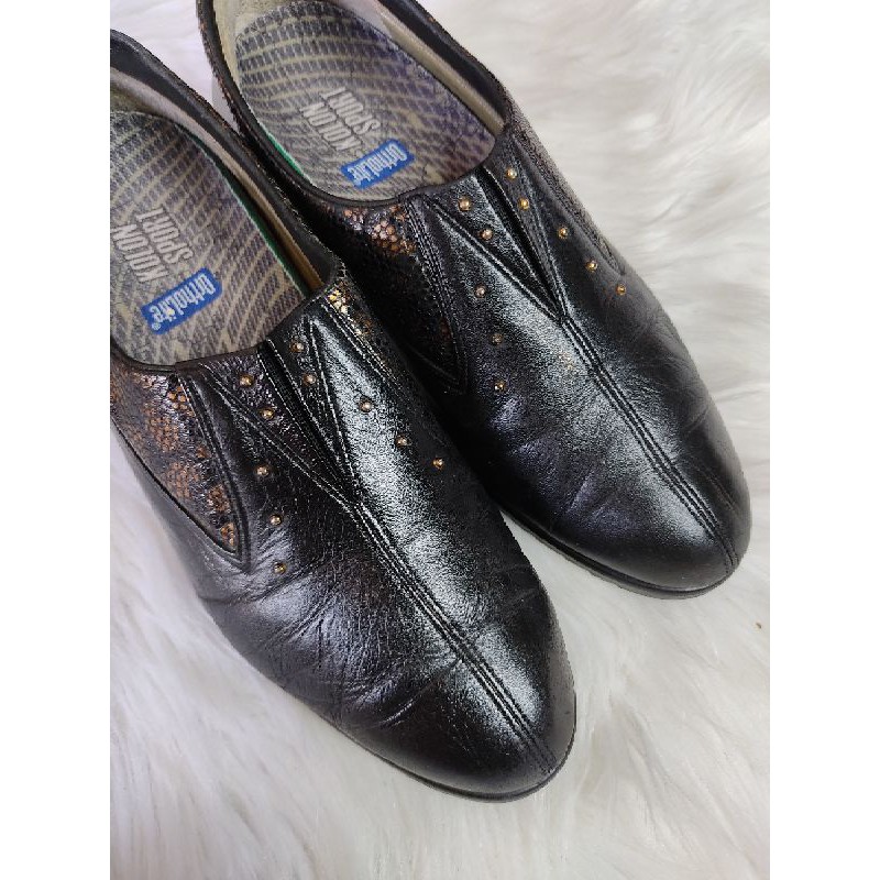 Giày da dê size 36,5-37 mỏng