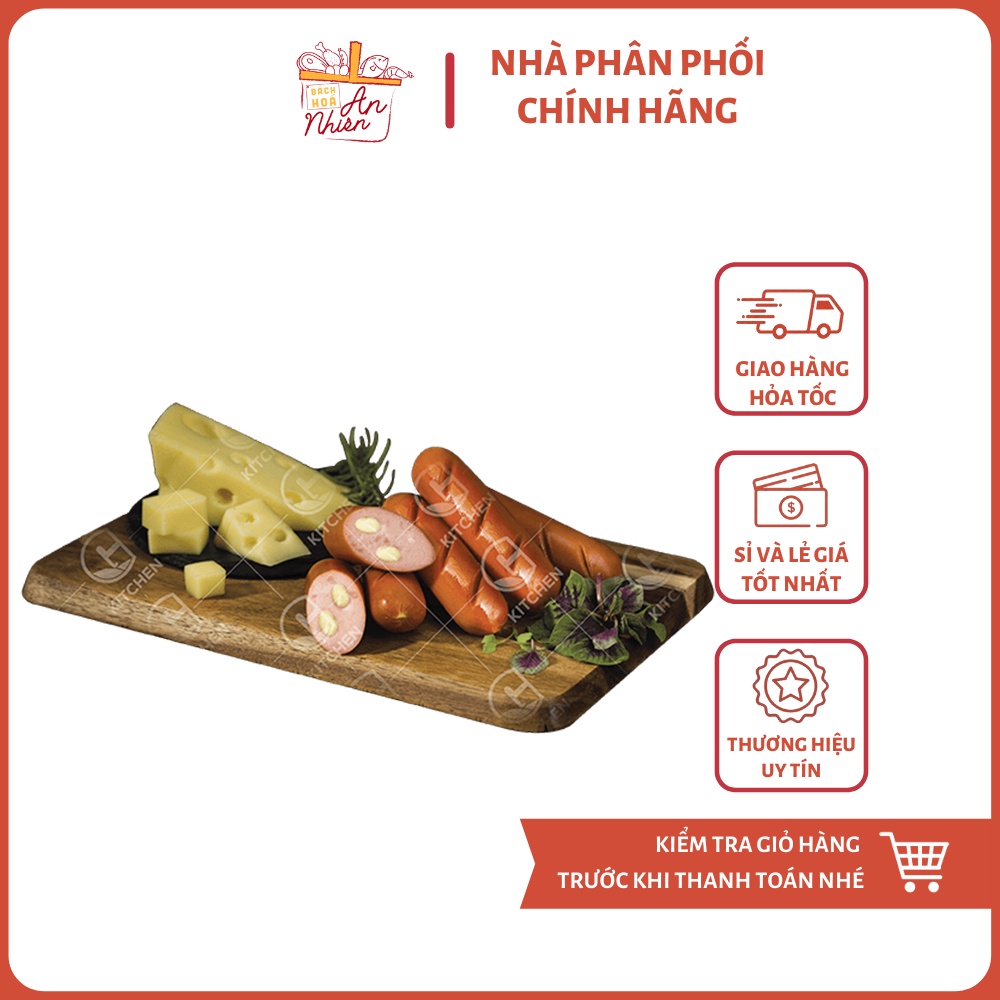 Xúc xích phô mai G Kitchen gói 200g/500g
