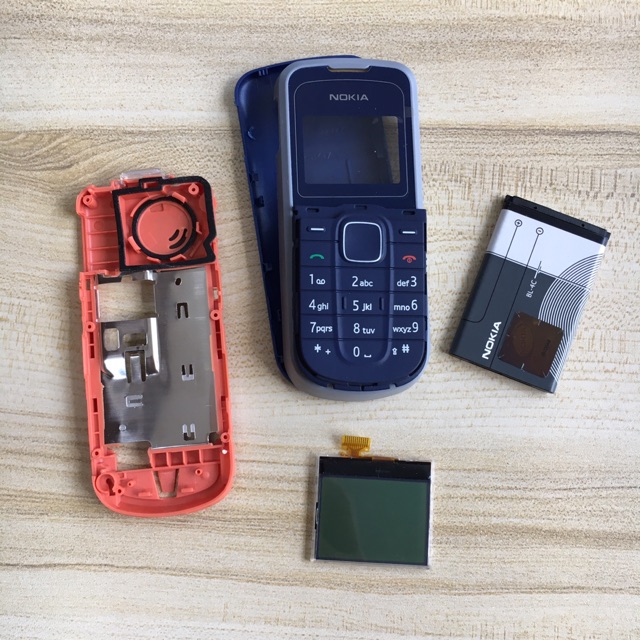 Combo Bộ Vỏ Sườn Phím + Màn Hình 1202 Zin Hàng Cao Cấp