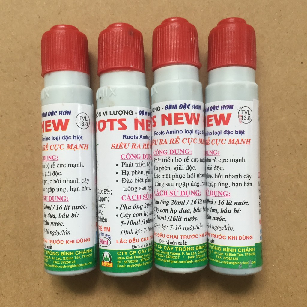 Phân bón Siêu ra rễ cực mạnh (ống 20ml)