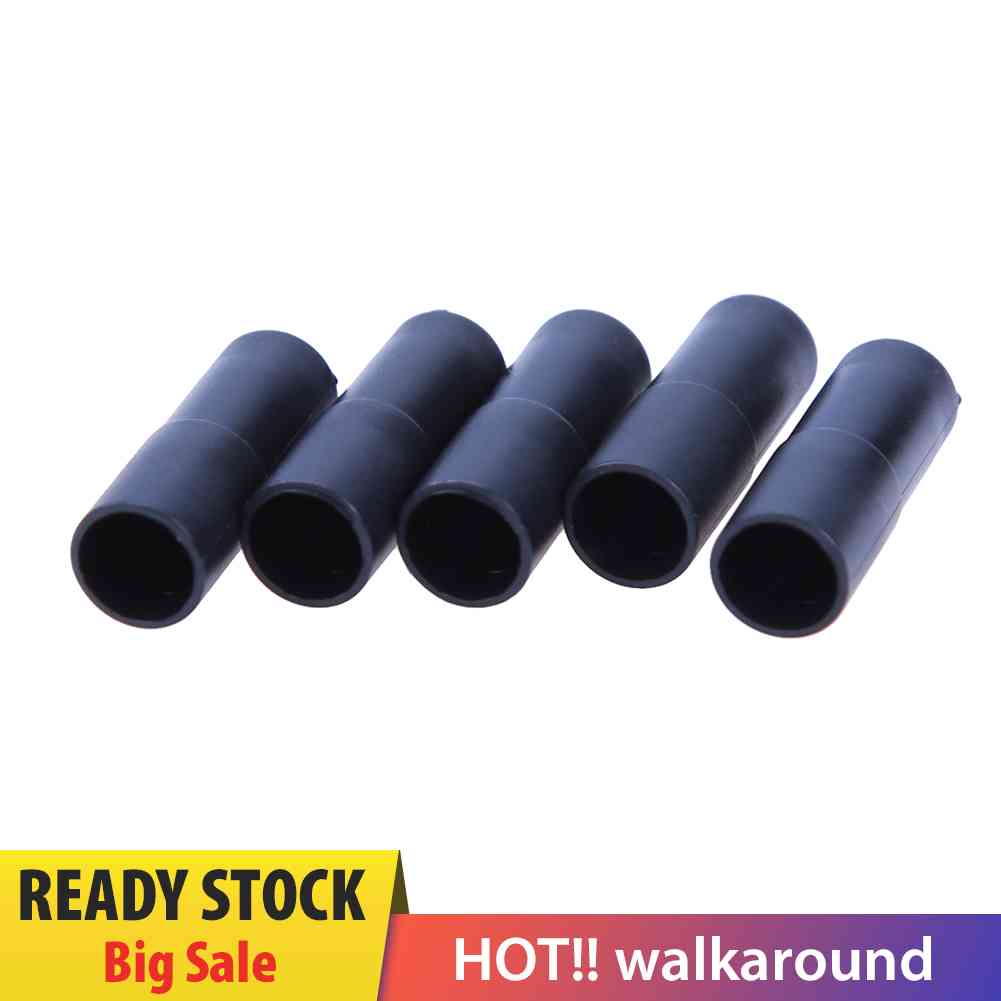Set 100 Đầu Bọc Dây Phanh Xe Đạp Bằng Nhựa Màu Đen