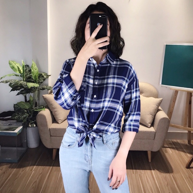 Sơ mi buộc vạt