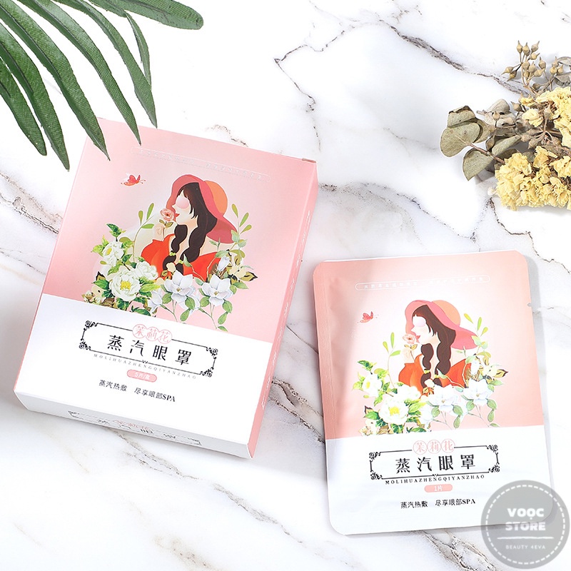 Mặt Nạ Mắt Nóng Hơi Nước Khang Thảo Hoa Mix Các Mùi Thư Giãn Giúp Ngủ Ngon Lưu Thông Máu Gói 1 Miếng