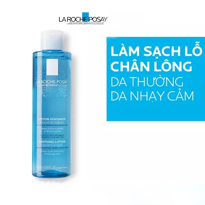 Toner giàu khoáng giúp làm dịu da dành cho da nhạy cảm  LA ROCHE- POSAY Soothing Lotion Sensitive Skin 200ml- LARP11