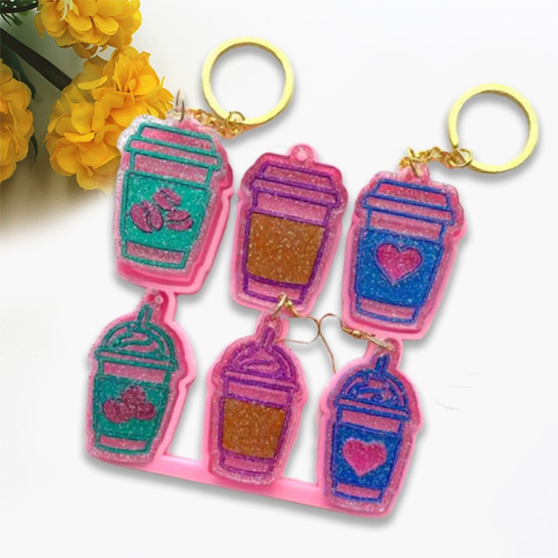 Khuôn Làm Trang Sức DIY Bằng Nhựa Tiện Dụng