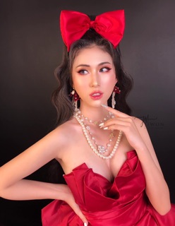 nơ bản to chụp ảnh beauty