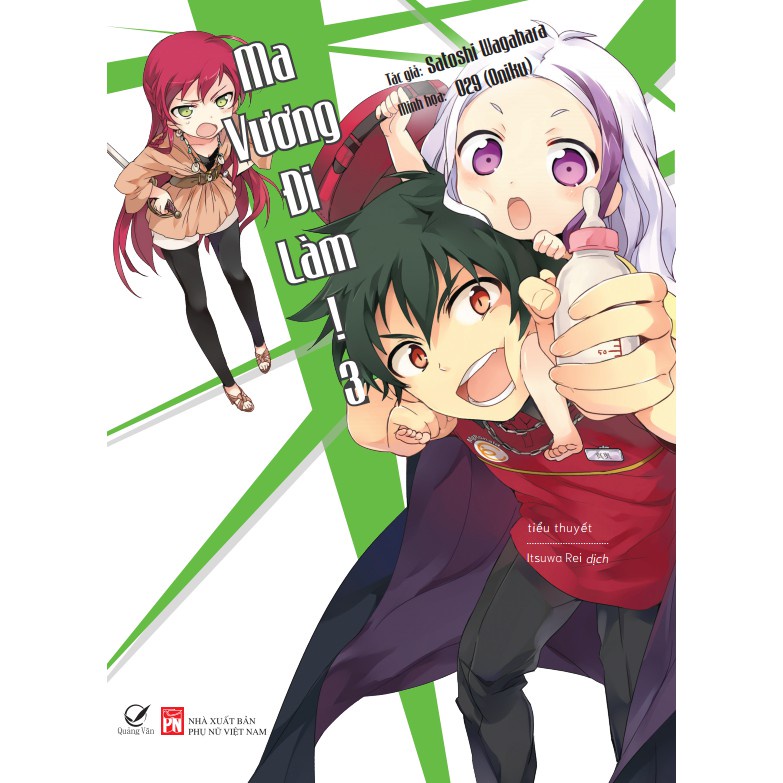 Sách tiểu thuyết Light Novel Ma vương đi làm – Tập 3 (tặng kèm bookmark) qv