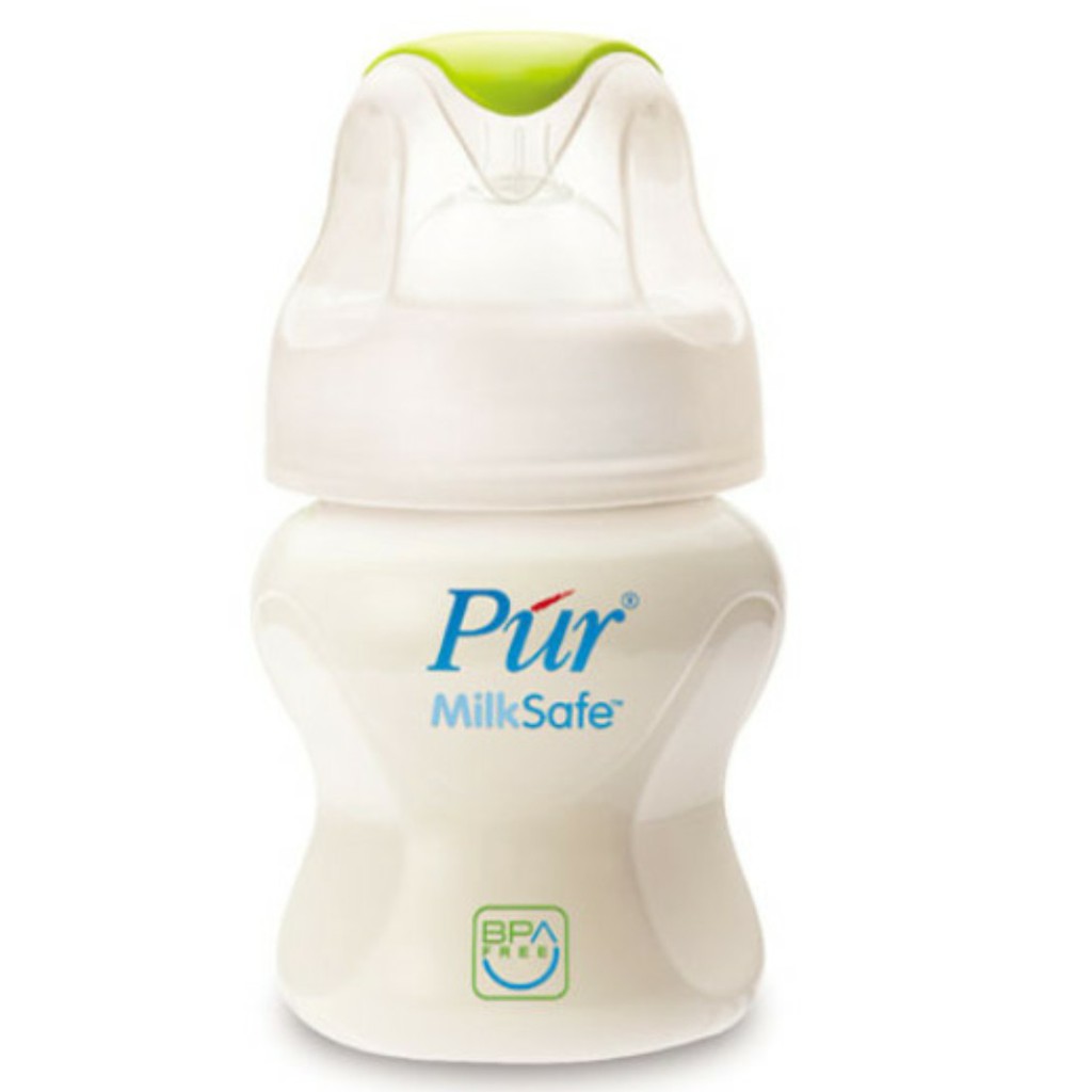 Bình sữa Pur cổ rộng Milk Safe 150ml (9811)