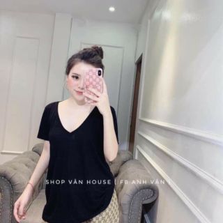 combo áo phông cổ tim