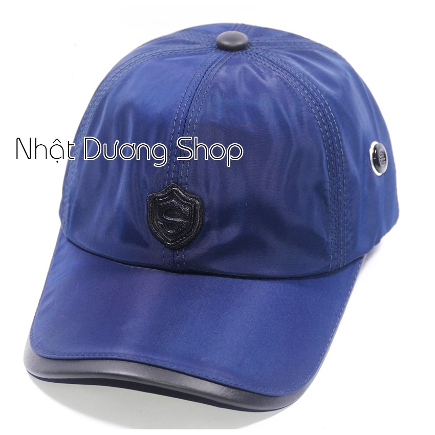 Nón lưỡi trai, nón kết dù logo chữ S, sò to đẹp mắt - chất liệu vải dù phù hợp cho mọi người