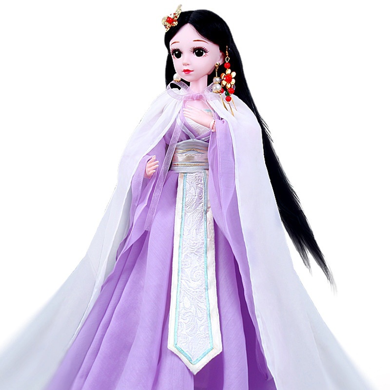 Sưu Tập Búp Bê BJD 60cm 1/3 18 Khớp Trong Bộ Váy Cổ Trang Đáng Yêu - KHÔNG KÈM PHỤ KIỆN