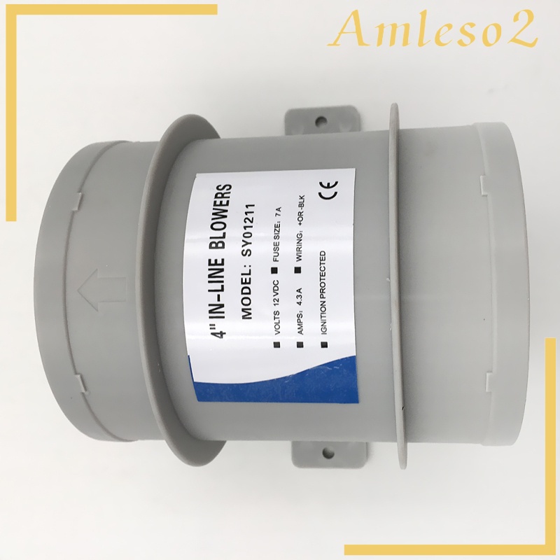 Máy Thổi Khí Chống Thấm Nước Màu Trắng 4 "Cho Tàu Thuyền Amleso2 12v | BigBuy360 - bigbuy360.vn