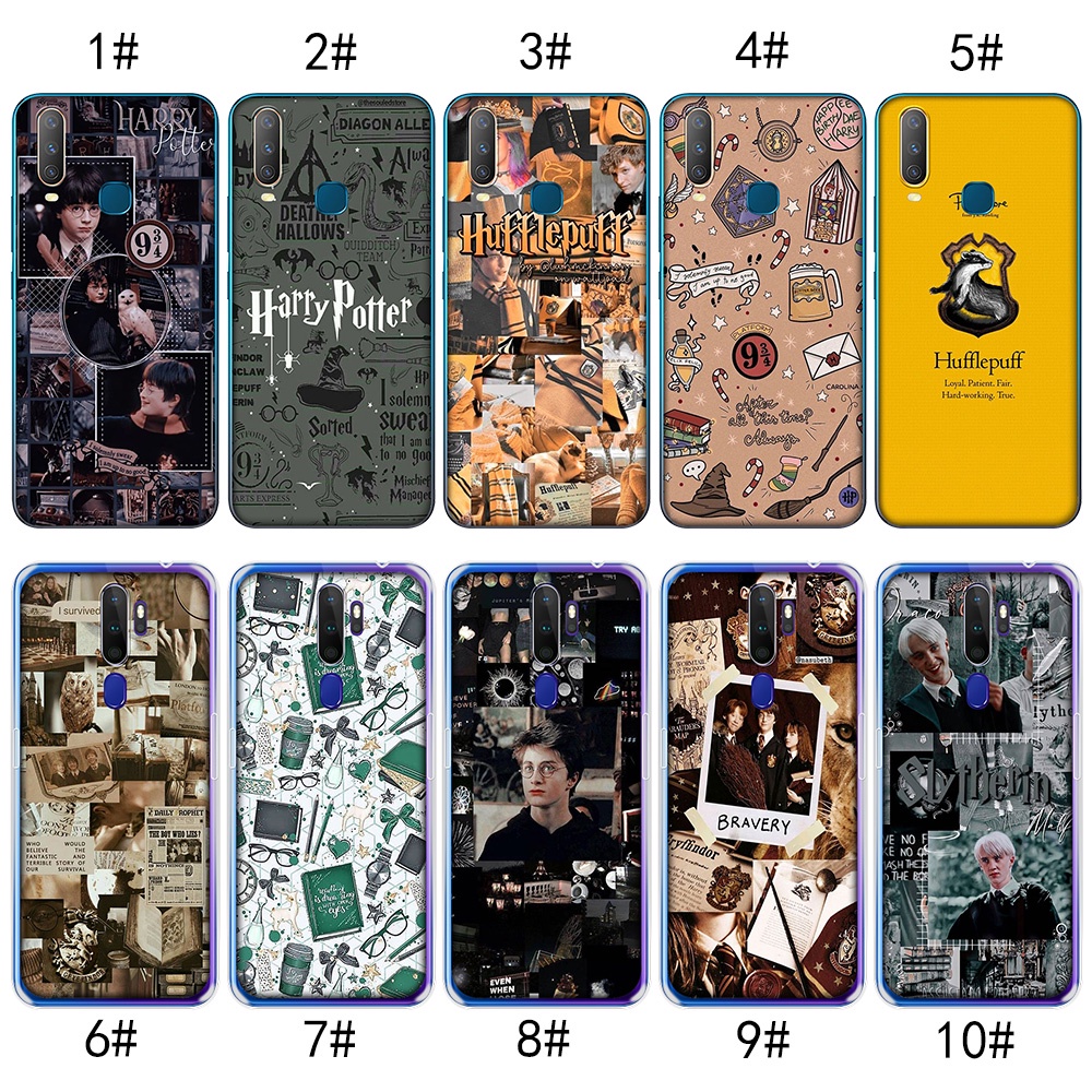 Ốp Điện Thoại Trong Suốt Hình Harry Potter Cho OPPO A15 A15S A16 A16S A53S A56 A55 A94 F19 Pro NR35