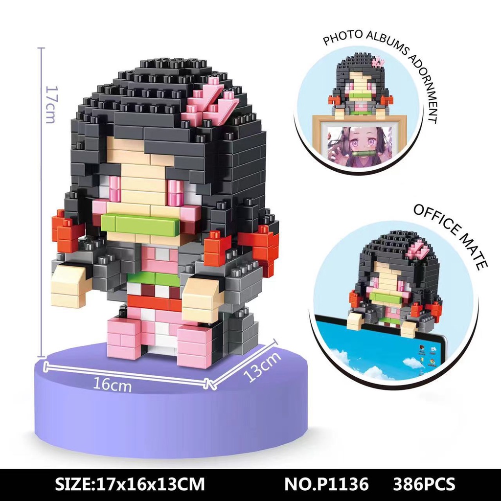 Đồ Chơi Lắp Ráp Hoạt Hình P1123-p1134