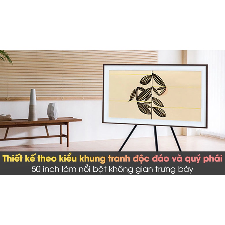 Smart Tivi Khung Tranh The Frame QLED Samsung 4K 50 inch QA50LS03A 2021 -  Cửa hàng Showroom_tivi_TPHCM