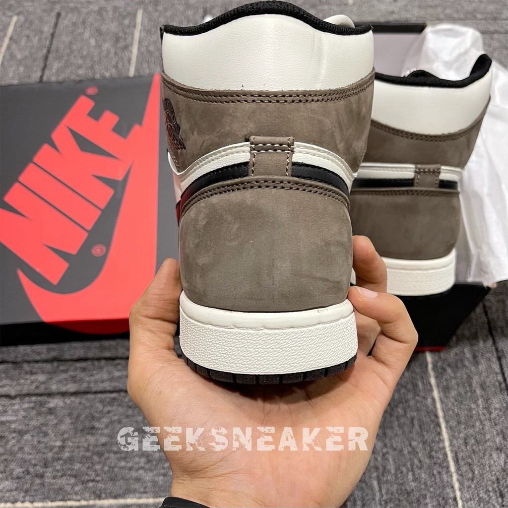 [GeekSneaker] Giày Jordan 1 Darkmocha - Giày Bóng rổ - Phiên Bản Tiêu Chuẩn