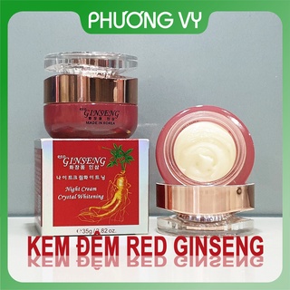 [SIÊU SALE] Kem đêm RED GINSENG Hồng Sâm, giúp làm sạch nám tàn nhang và dưỡng trắng da, kem sâm, mỹ phẩm Ginseng.