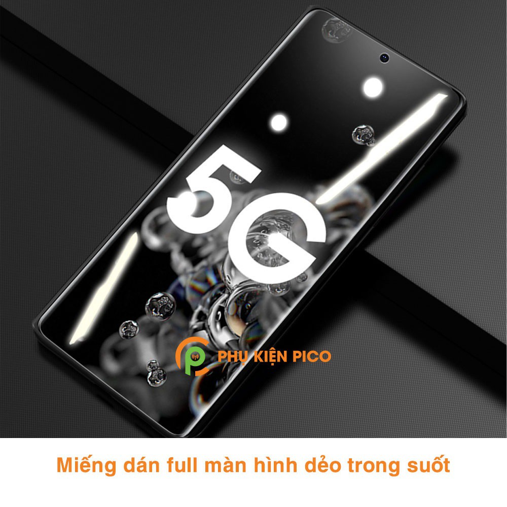 Dán màn hình Samsung S20 Ultra full màn trong suốt PPF tự phục hồi vết xước chính hãng Mibo - Dán dẻo Samsung Galaxy S20