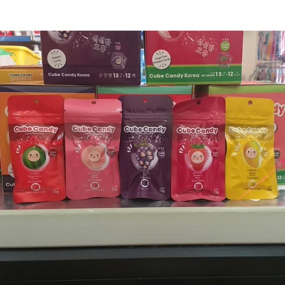 Kẹo ngậm Cube Candy Hàn Quốc gói 13g