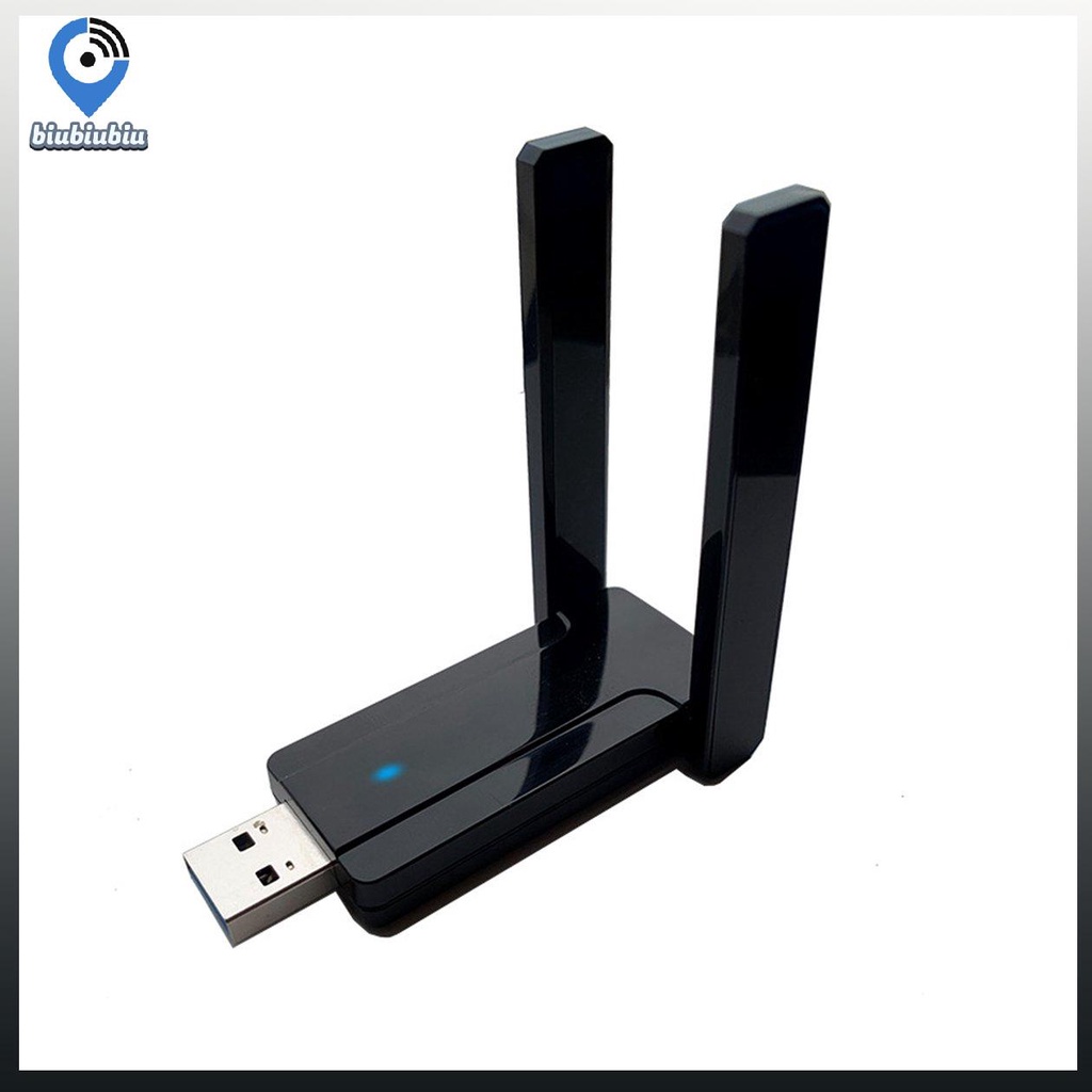 【Hàng sẵn sàng】【cod】1300Mbps Wireless USB WiFi Adapter For PC Dual Band USB 3.0 Network Adapter