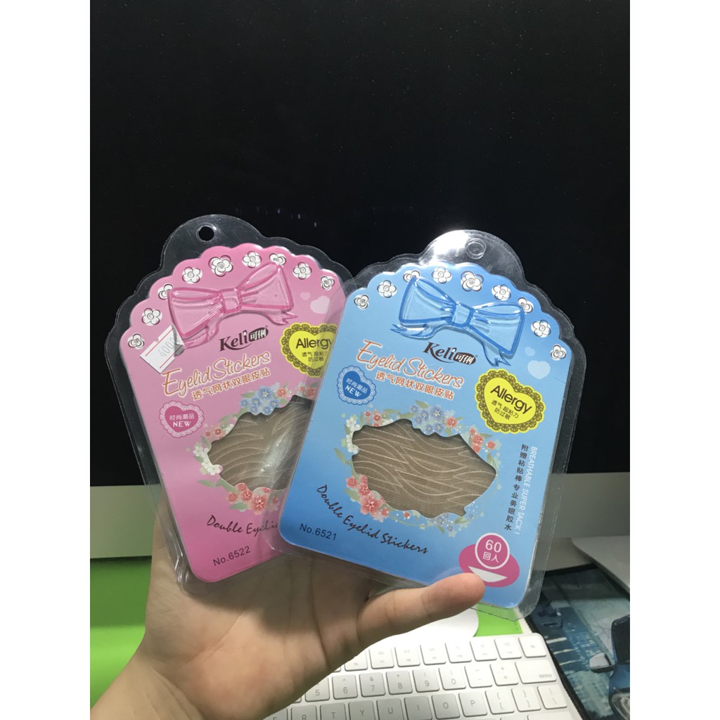 MIẾNG DÁN MÍ LƯỚI KELI ALLERGY DOUBLE EYELID STICKERS