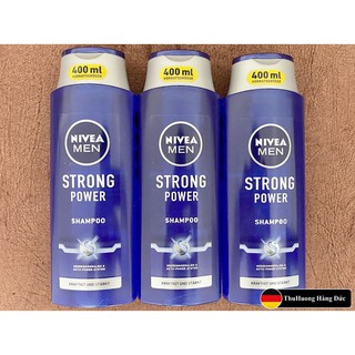 DẦU GỘI CHĂM SÓC TÓC CHO CÁC ANH NIVEA MEN STRONG POWER 400ml
