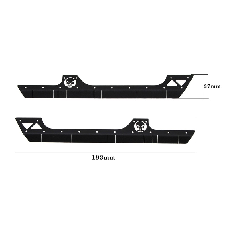 Set 2 Phụ Kiện Cao Cấp Cho Xe Ô Tô Đồ Chơi Tỉ Lệ 1: 10 RC SCX10 90046