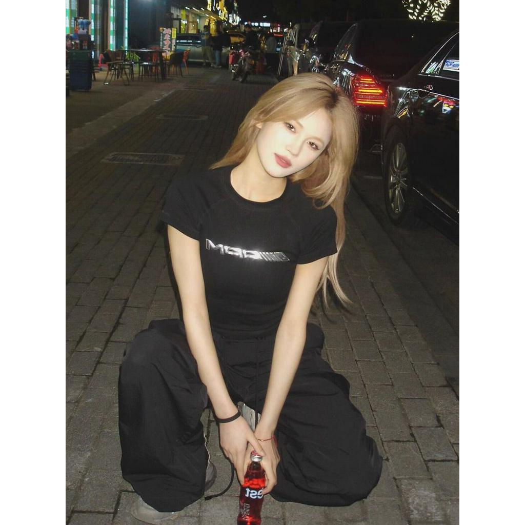 YOZO STUDIO áo phông áo thun nữ croptop baby tee Thời trang hàn quốc  fashion ins Unique High quality A29J1RJ 36Z230909