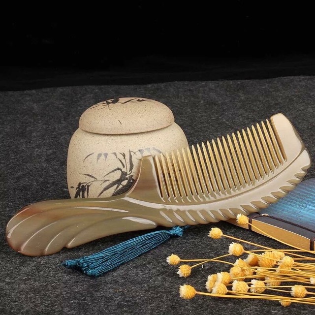 ⚡️lược sừng xuất nhật/freeship 50k / lược sừng dáng đẹp giá cực tốt
