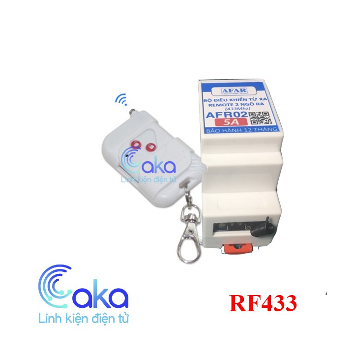 LKDT Bộ điều khiển từ xa RF433 2 Kênh