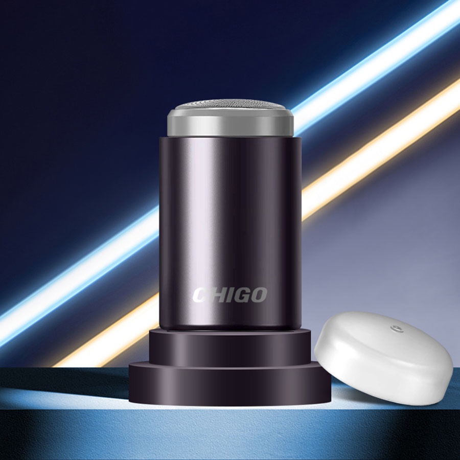 Máy cạo râu min cao cấp đa chức năng, máy cao râu đa năng cạo sát, máy cạo râu chính hãng Chigo an toàn khi sử dụng