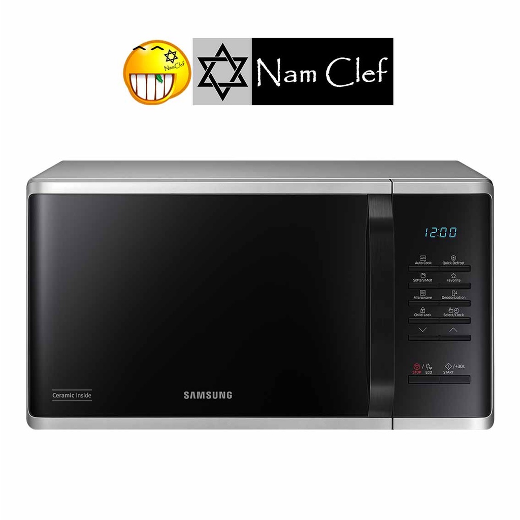 Lò vi sóng Samsung MS23K3513AS/SV-N 23 lít - Hàng tồn kho, mất thùng giấy, trôi bảo hành