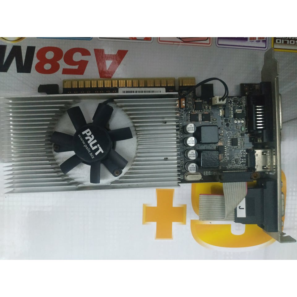 Card màn Hình Palit GT 730 1Gb DDR5 CHÍNH HÃNG ( bo lùn cho máy đồng bộ  , nâng cấp máy ) | BigBuy360 - bigbuy360.vn