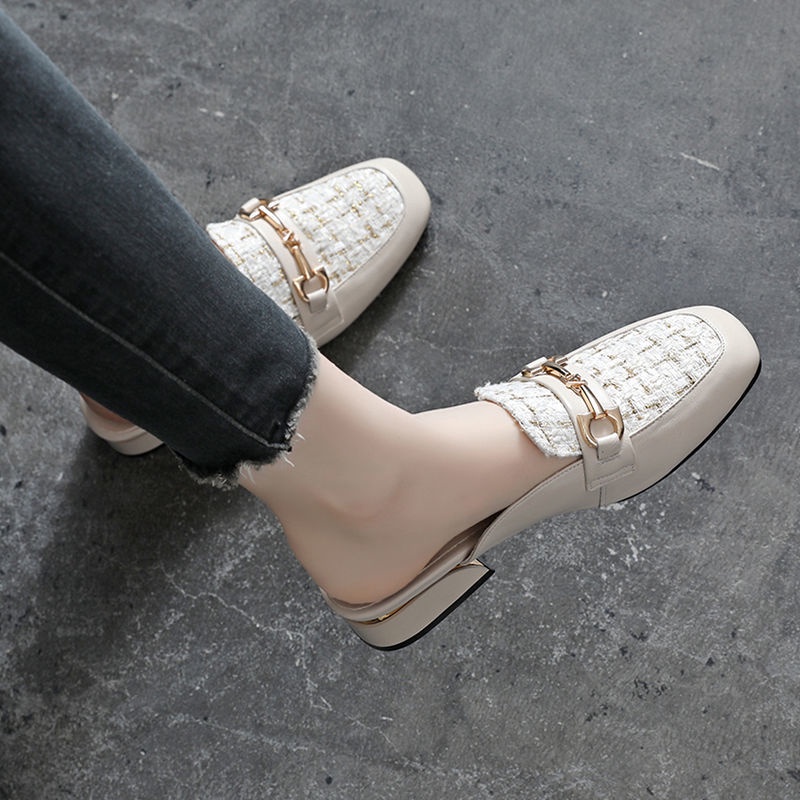 Dép Muller Gót Dày Thời Trang Mùa Hè Dành Cho Nữ Có Size Lớn 35-43 / 41