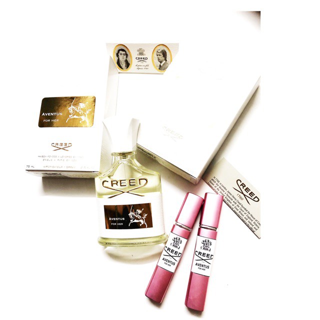 [𝐒𝐀𝐌𝐏𝐋𝐄]  Mẫu thử nước hoa creed aventus for her 10ml dạng xịt.  . | Thế Giới Skin Care